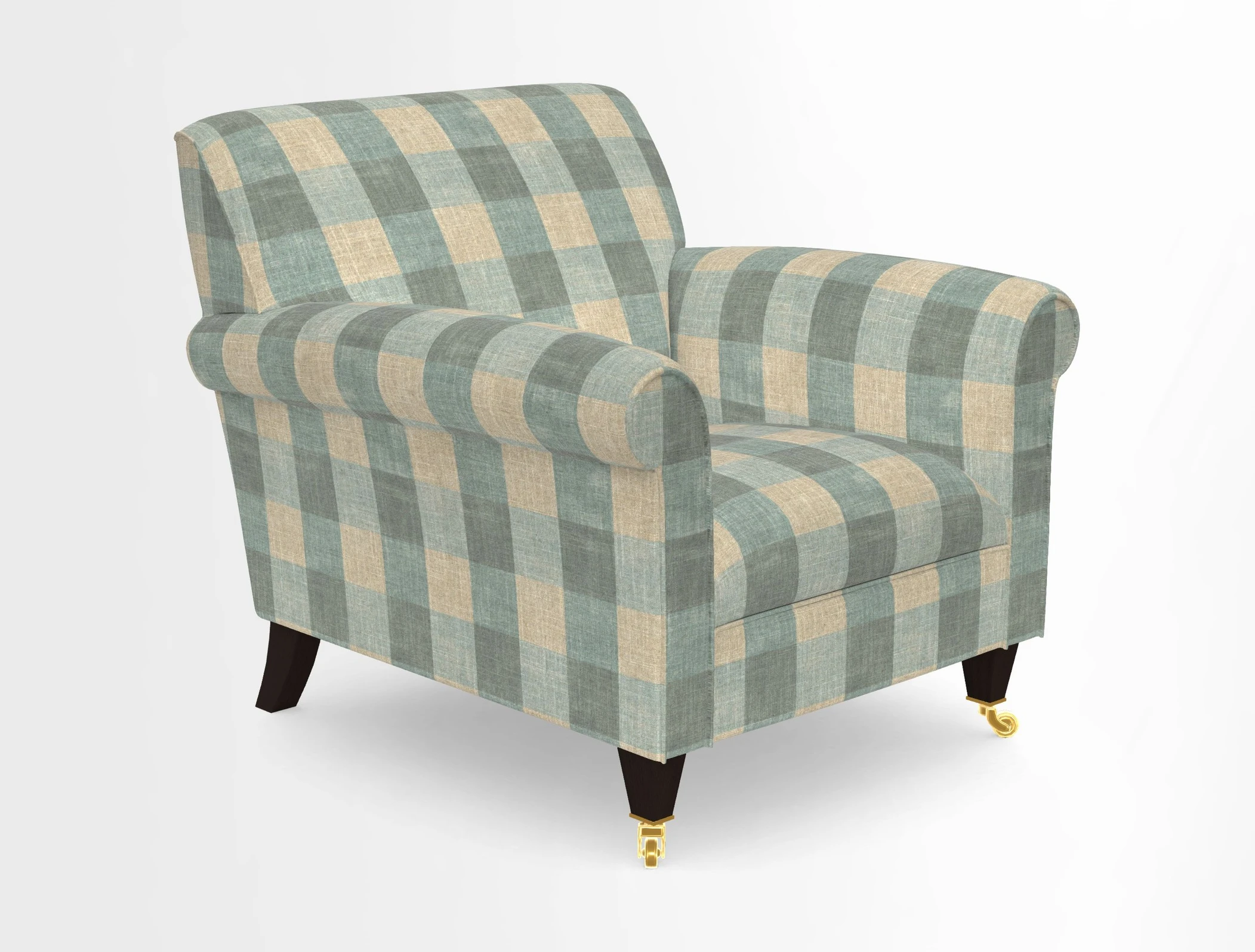 Petworth Chair in Two Tone Plain Biscuit