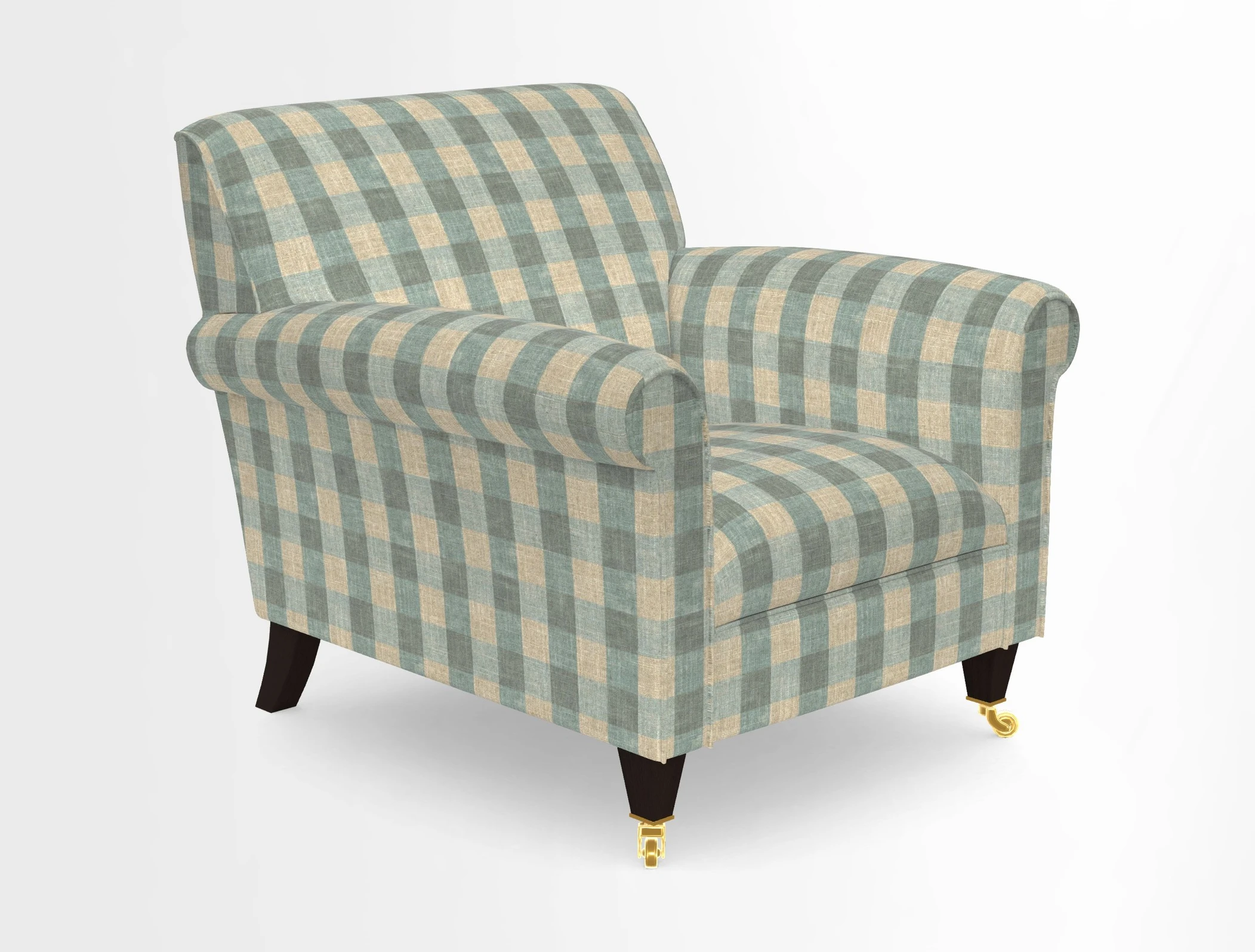 Petworth Chair in Two Tone Plain Biscuit