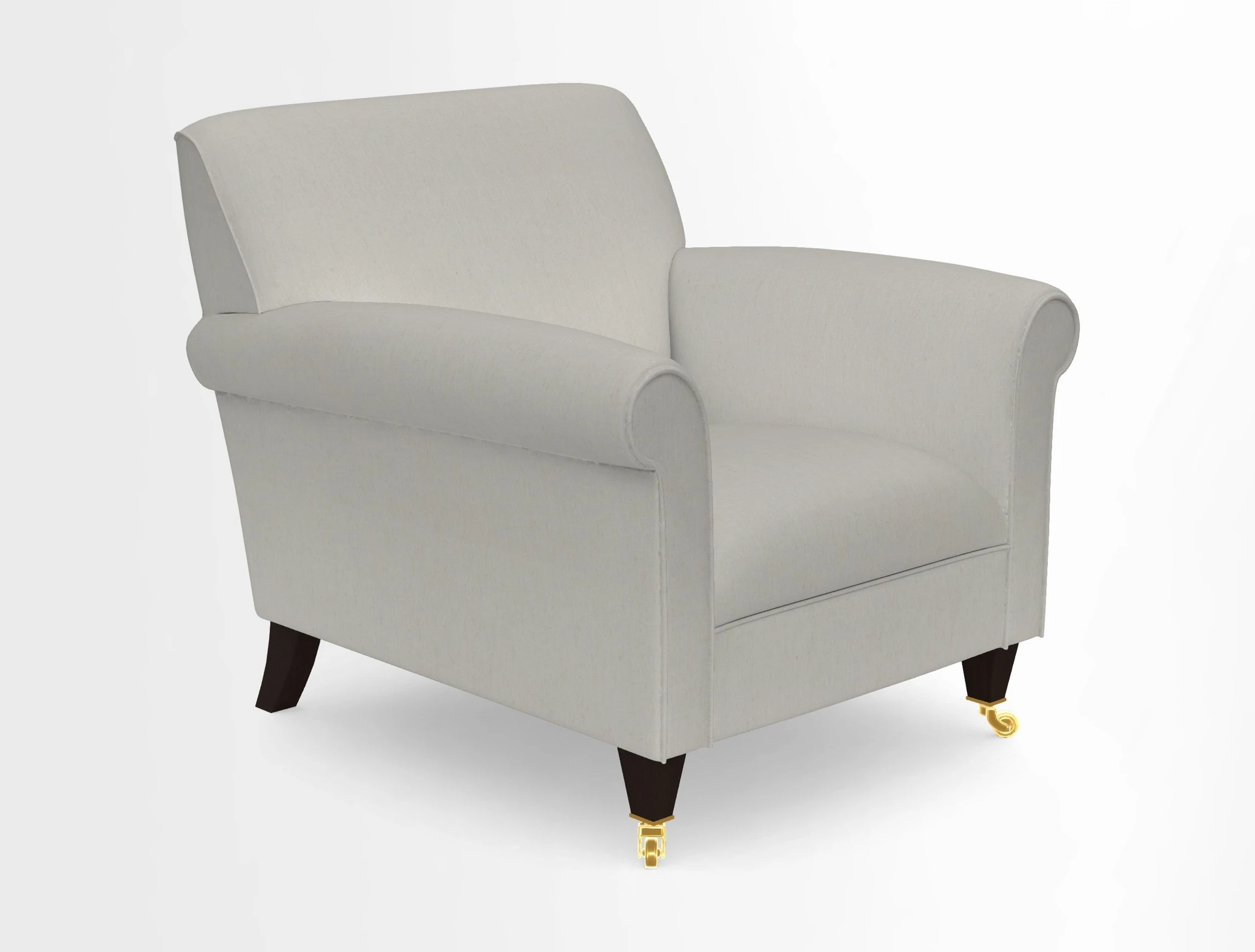 Petworth Chair in Two Tone Plain Biscuit