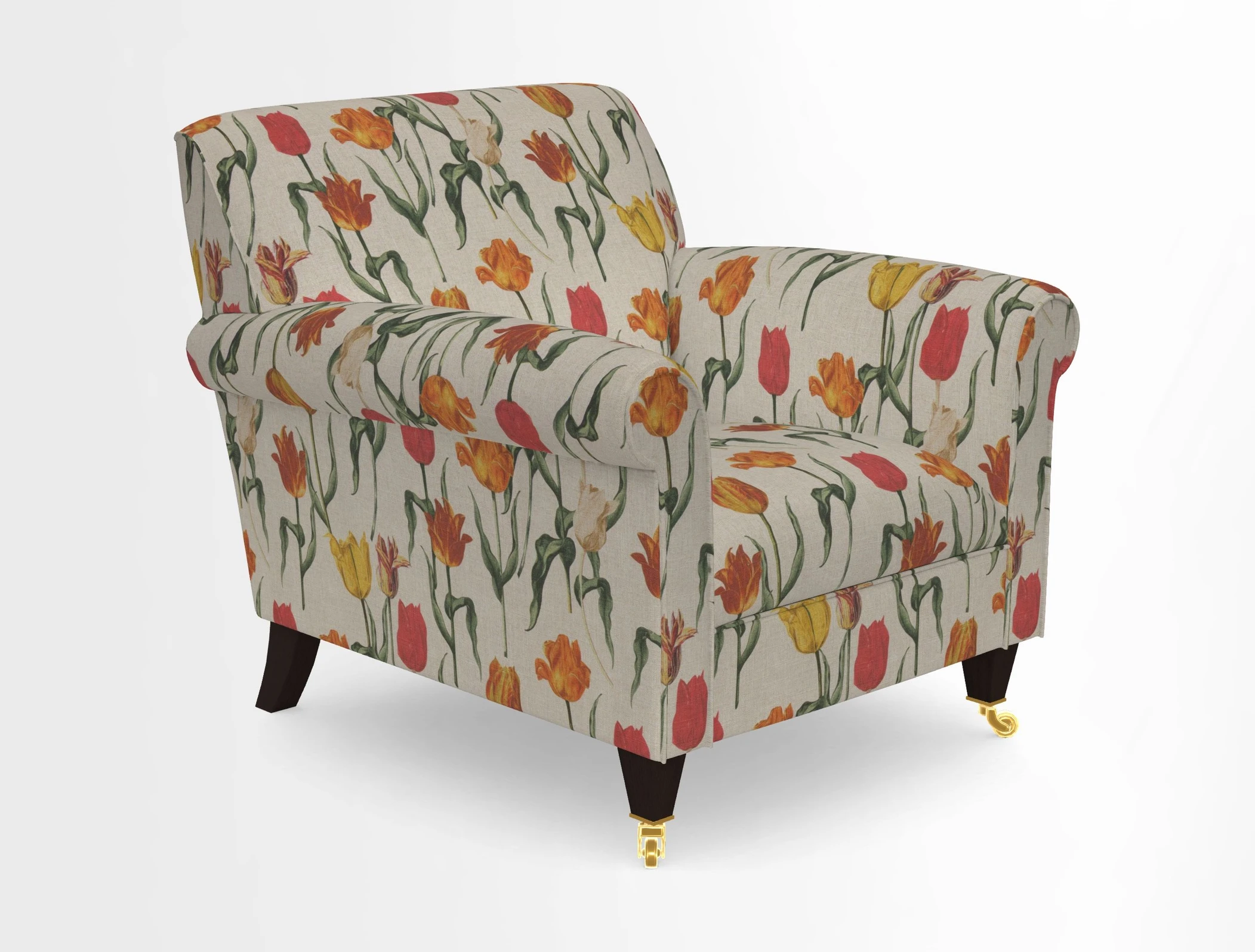 Petworth Chair in Two Tone Plain Biscuit