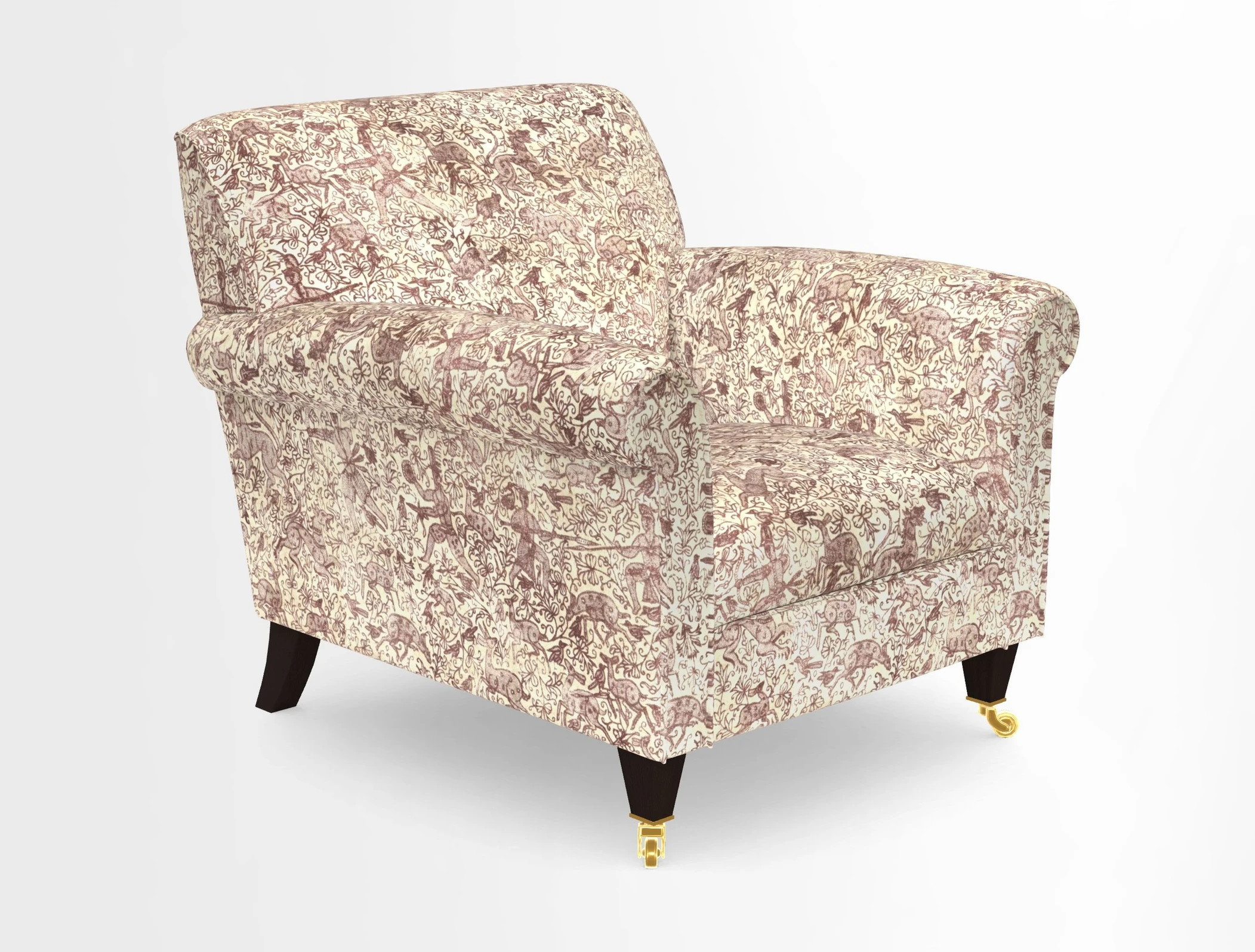 Petworth Chair in Two Tone Plain Biscuit
