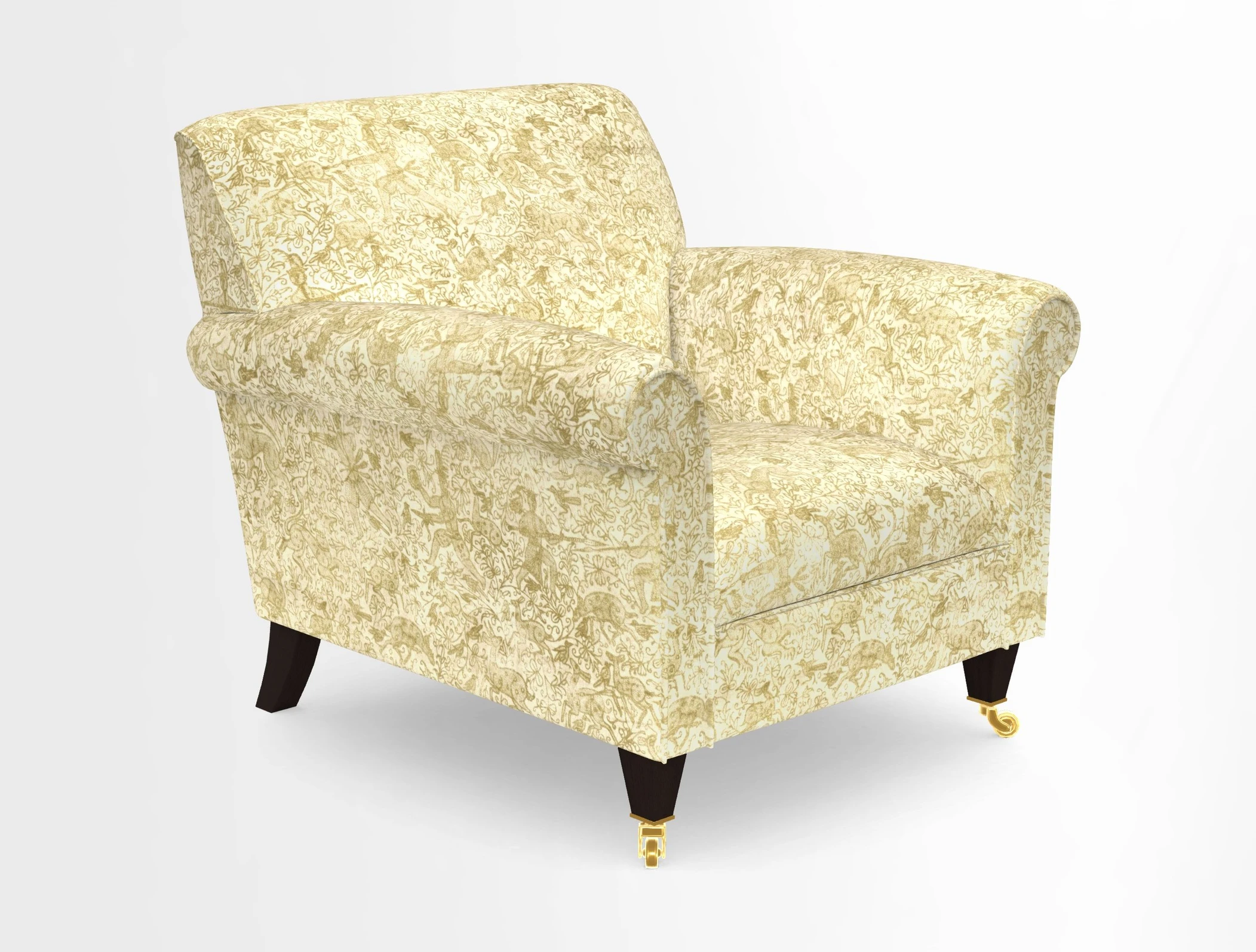 Petworth Chair in Two Tone Plain Biscuit