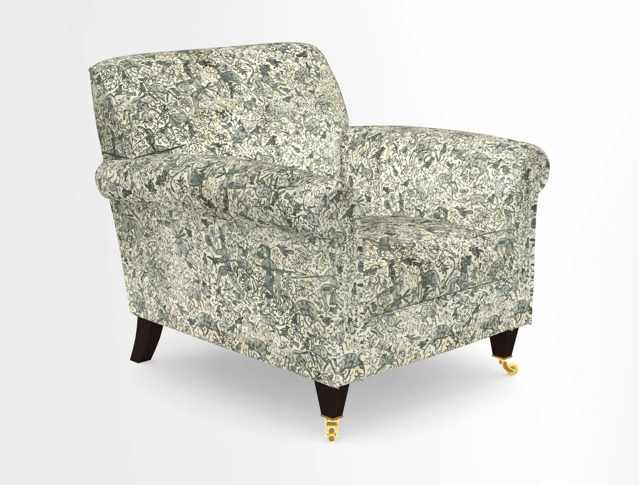 Petworth Chair in Two Tone Plain Biscuit