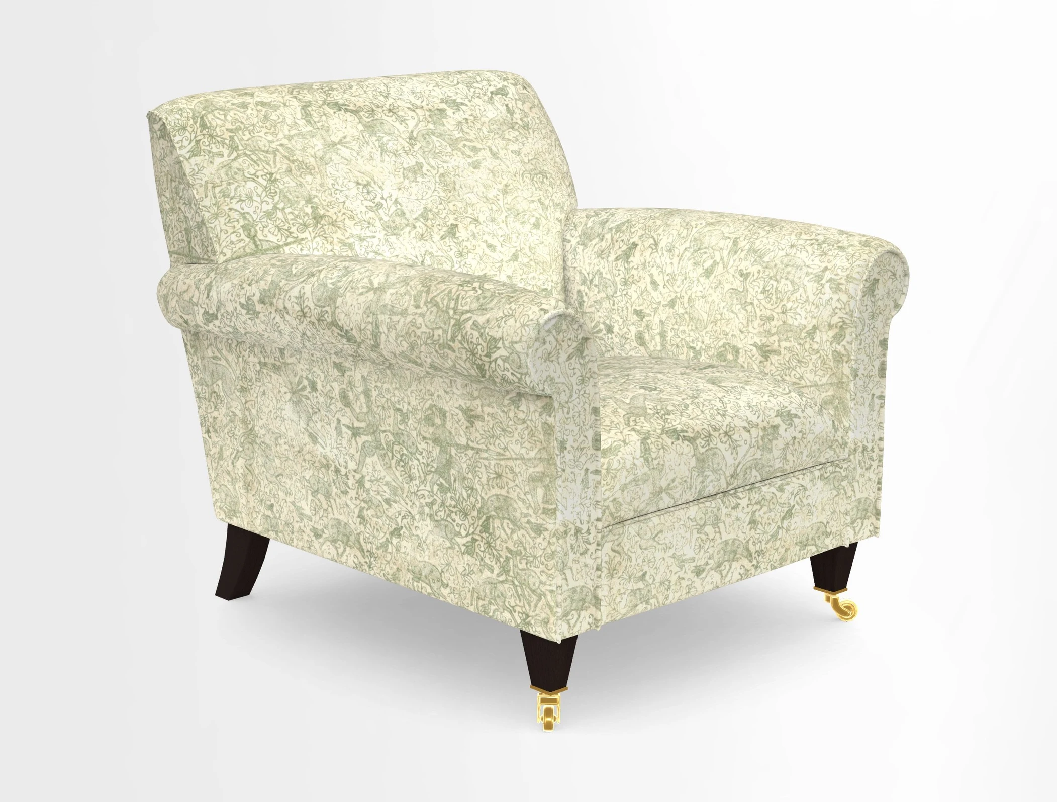 Petworth Chair in Two Tone Plain Biscuit