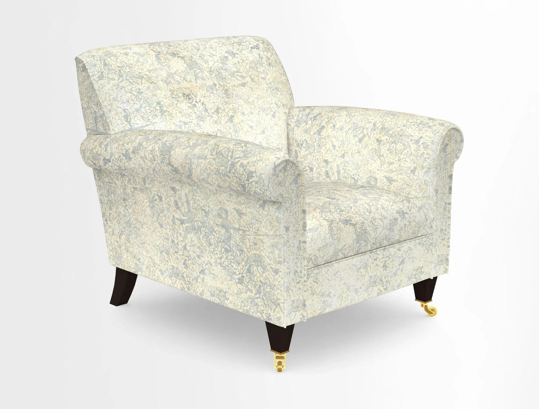 Petworth Chair in Two Tone Plain Biscuit