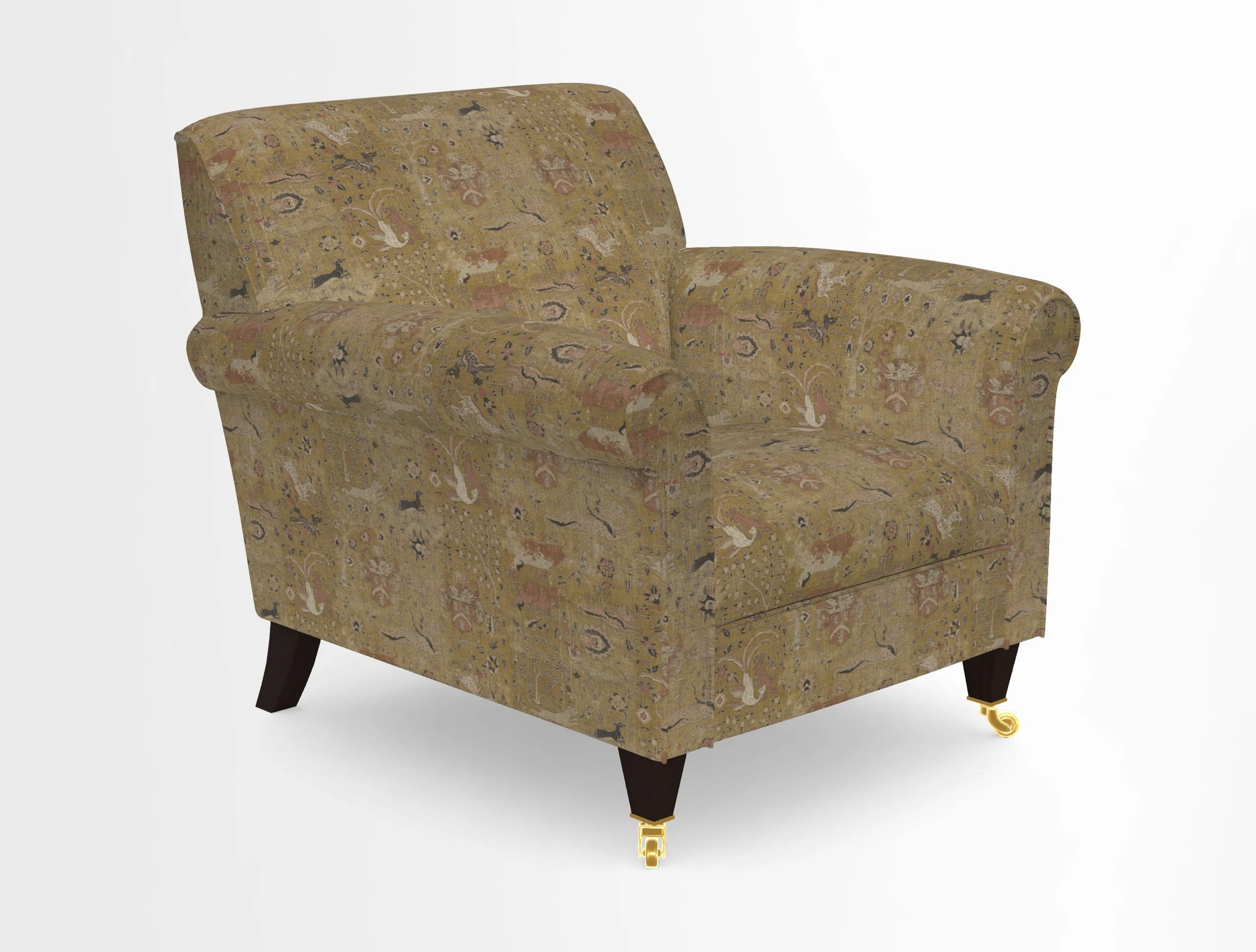 Petworth Chair in Two Tone Plain Biscuit