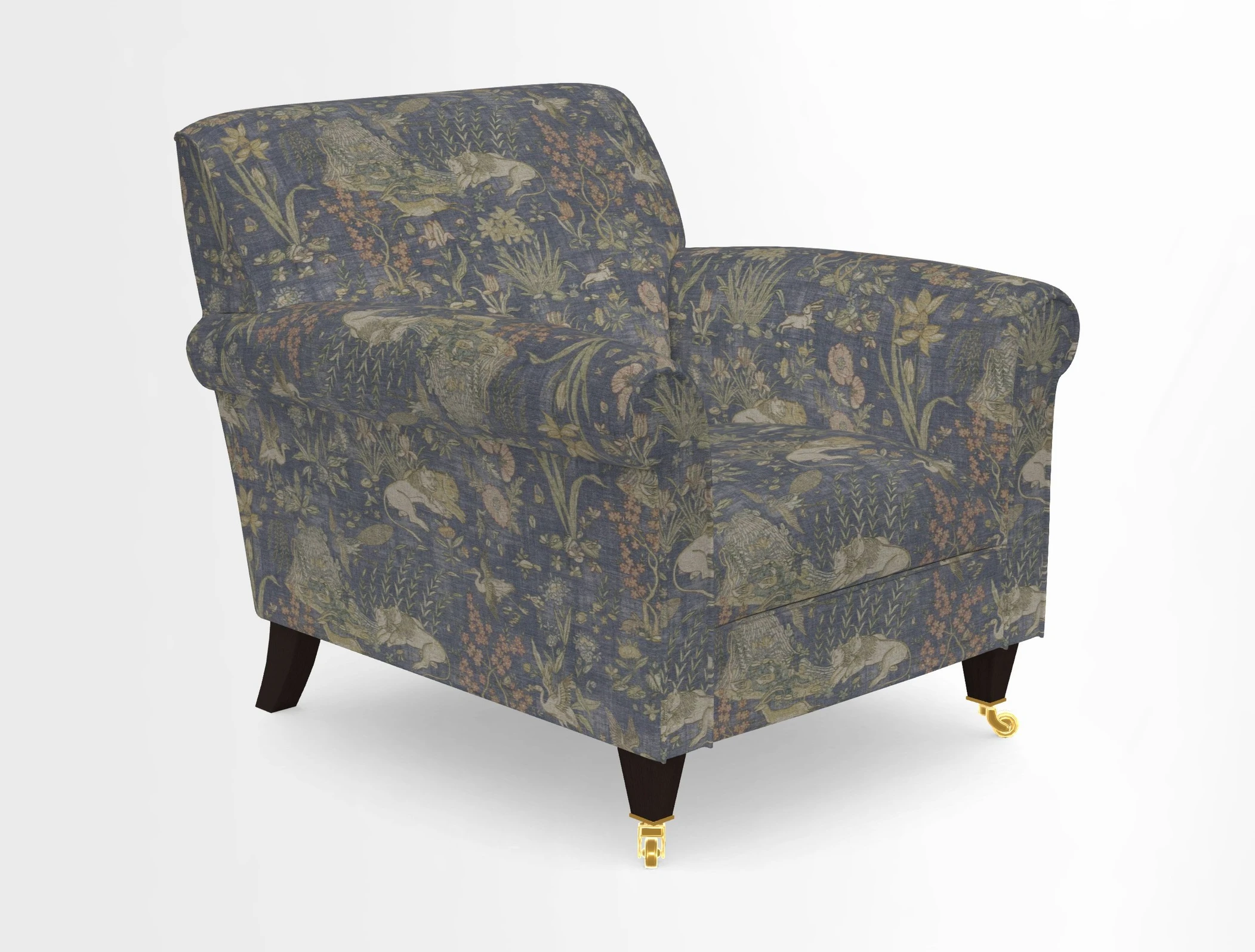 Petworth Chair in Two Tone Plain Biscuit