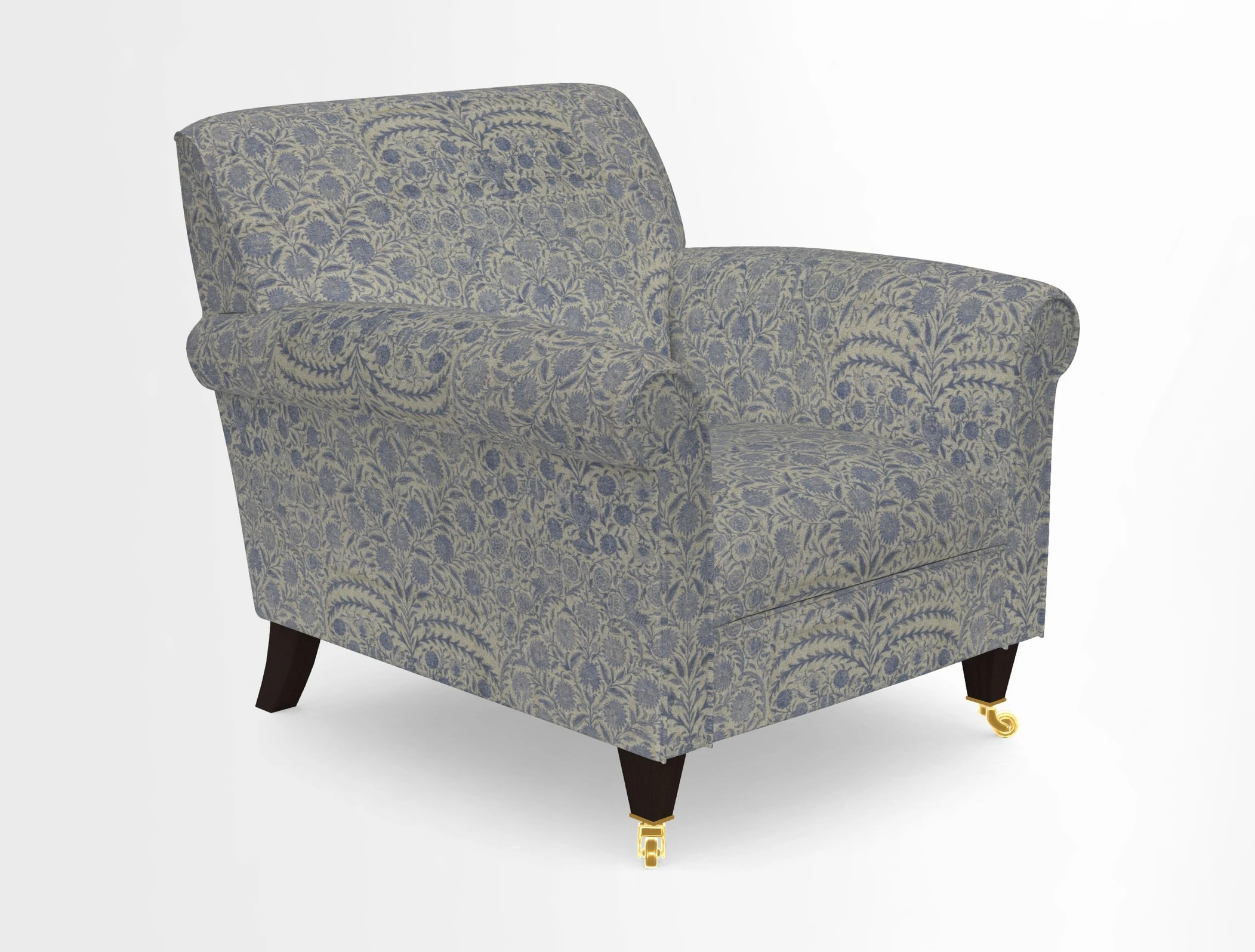Petworth Chair in Two Tone Plain Biscuit