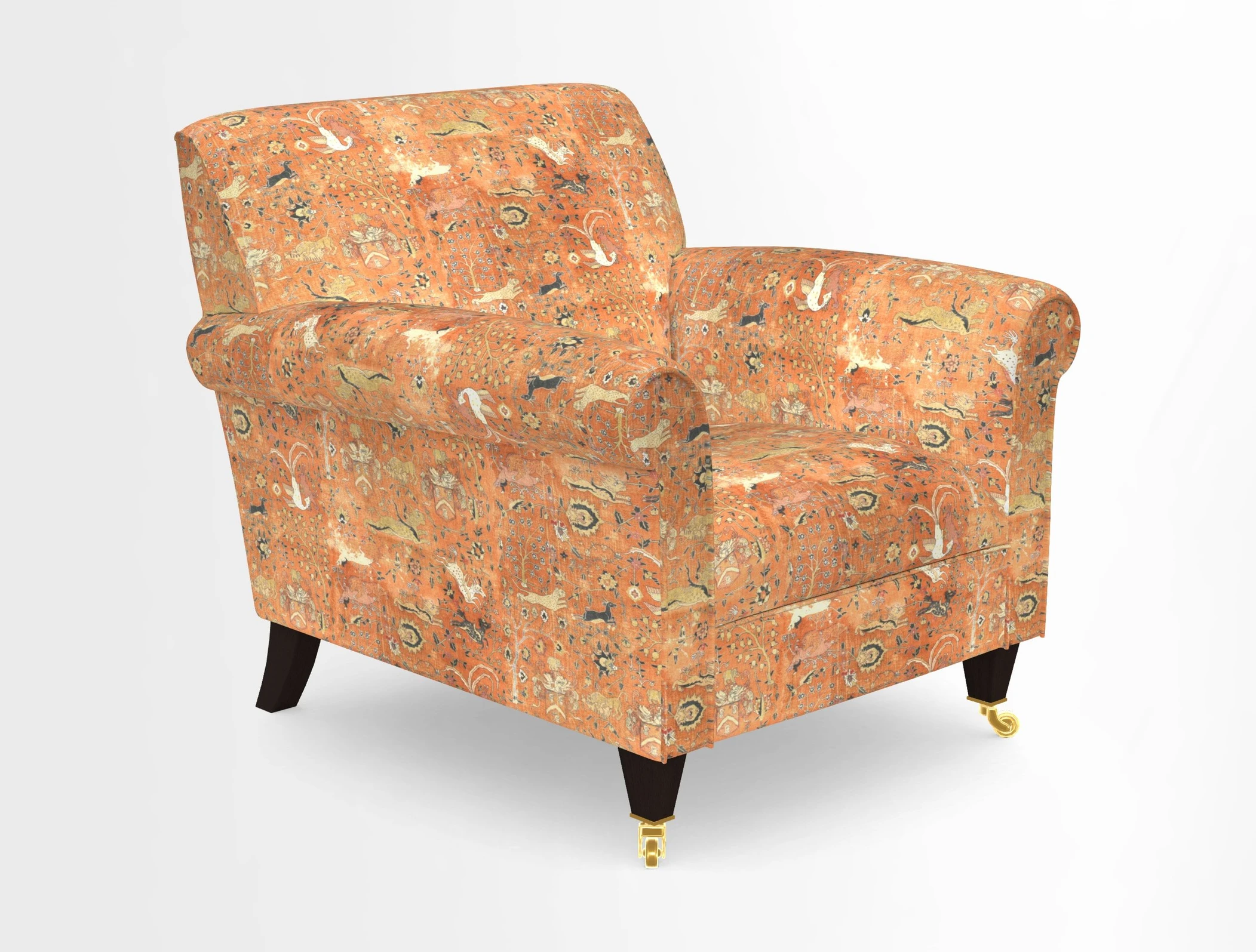 Petworth Chair in Two Tone Plain Biscuit