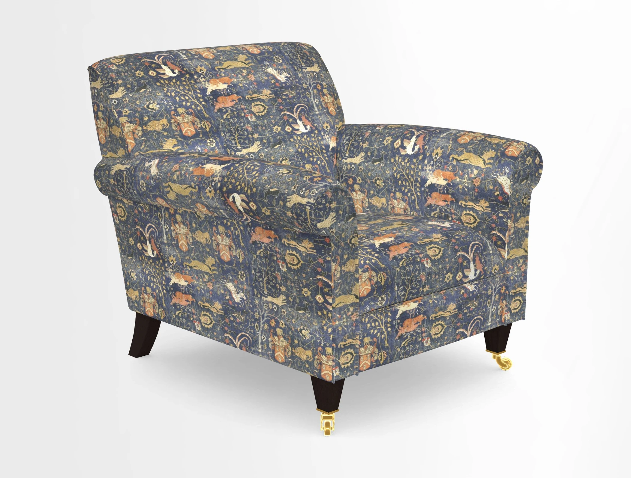 Petworth Chair in Two Tone Plain Biscuit