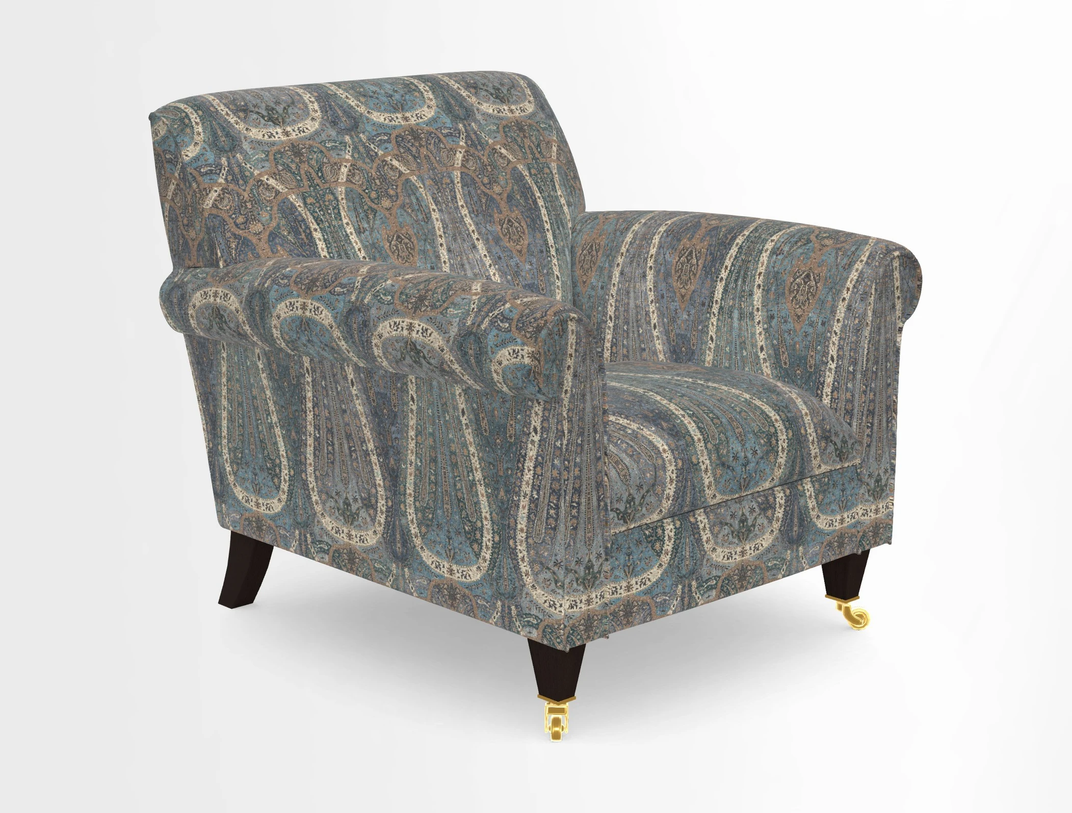 Petworth Chair in Two Tone Plain Biscuit
