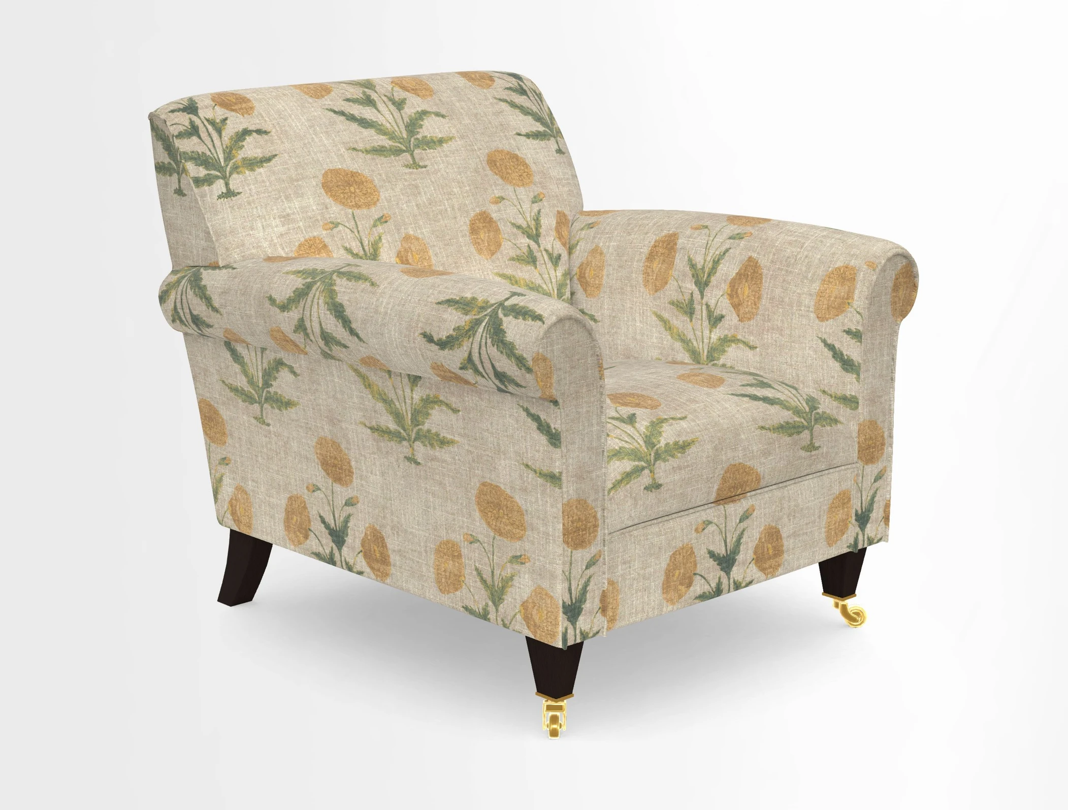 Petworth Chair in Two Tone Plain Biscuit