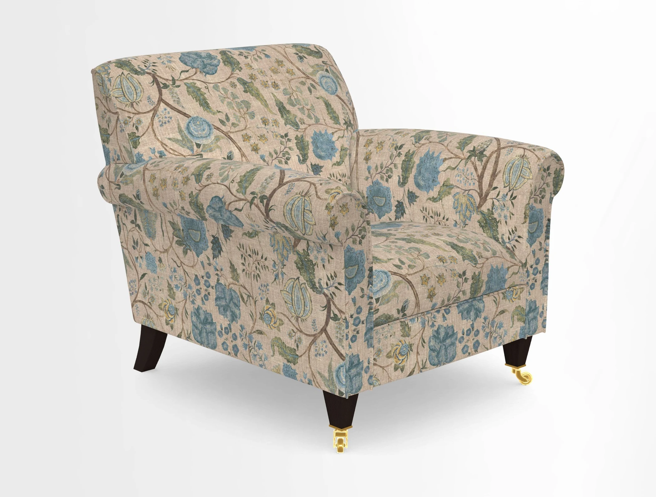 Petworth Chair in Two Tone Plain Biscuit