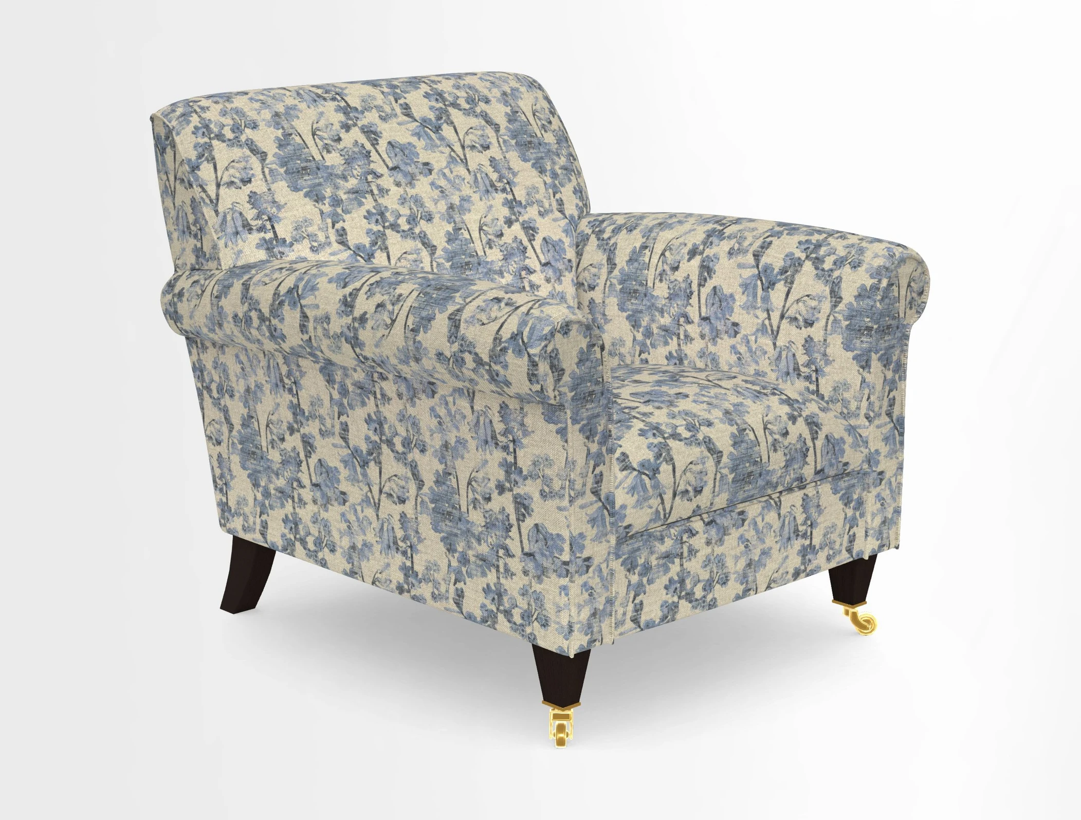 Petworth Chair in Two Tone Plain Biscuit