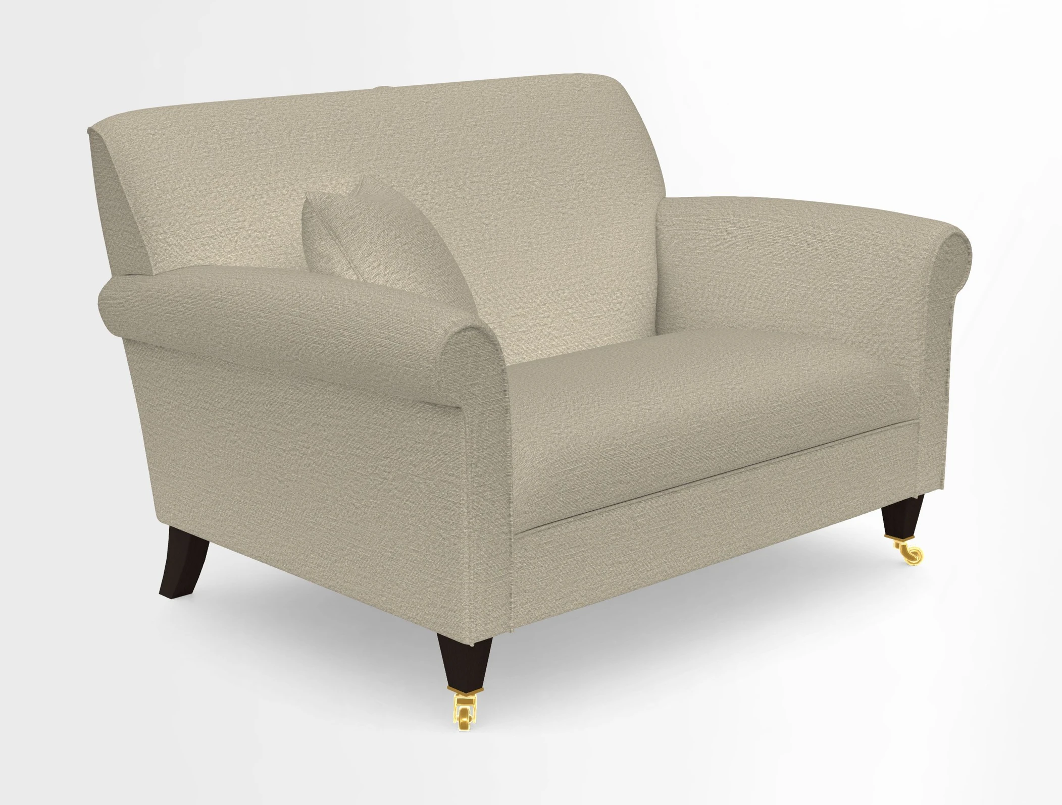 Petworth Snuggler in Two Tone Plain Biscuit
