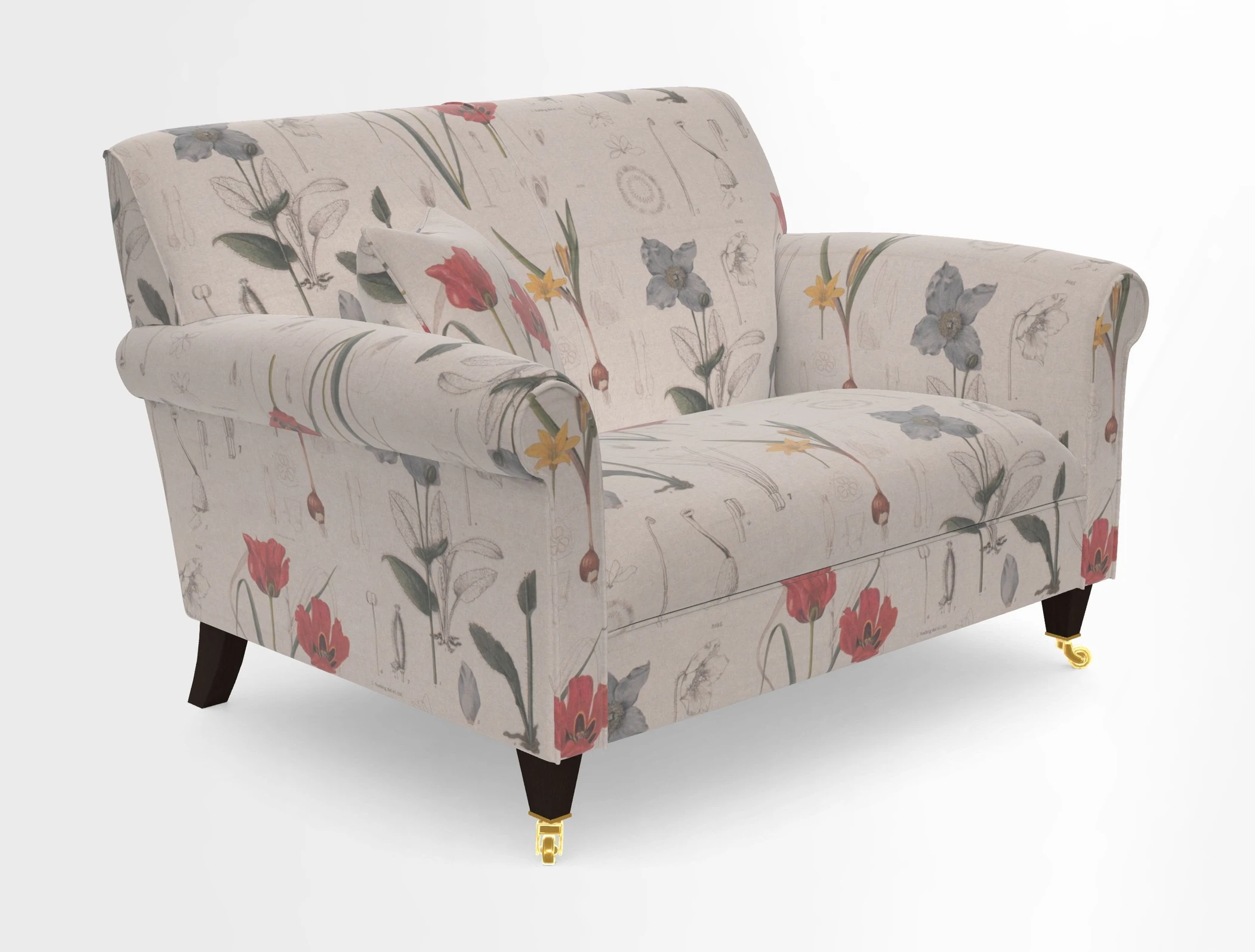 Petworth Snuggler in Two Tone Plain Biscuit
