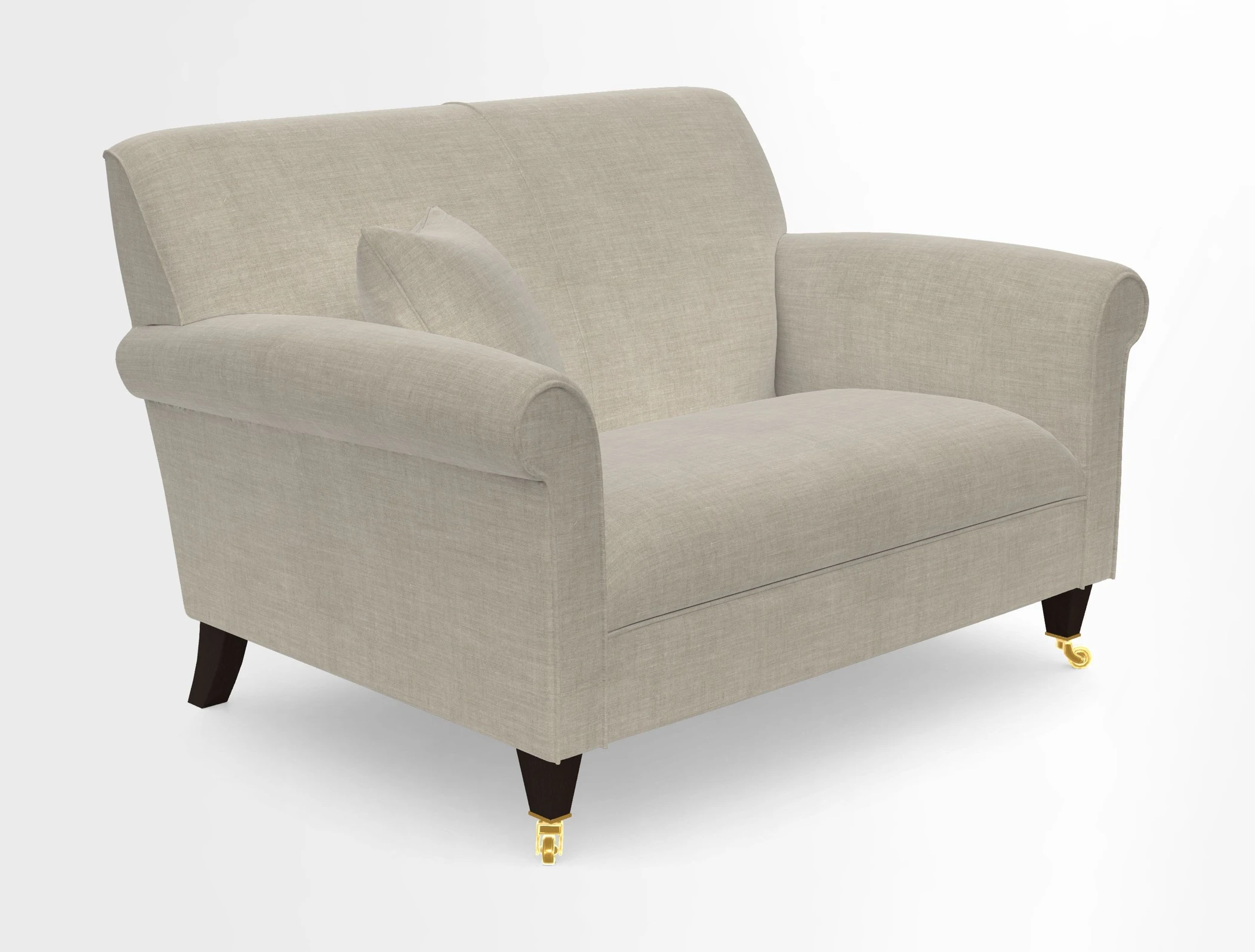 Petworth Snuggler in Two Tone Plain Biscuit