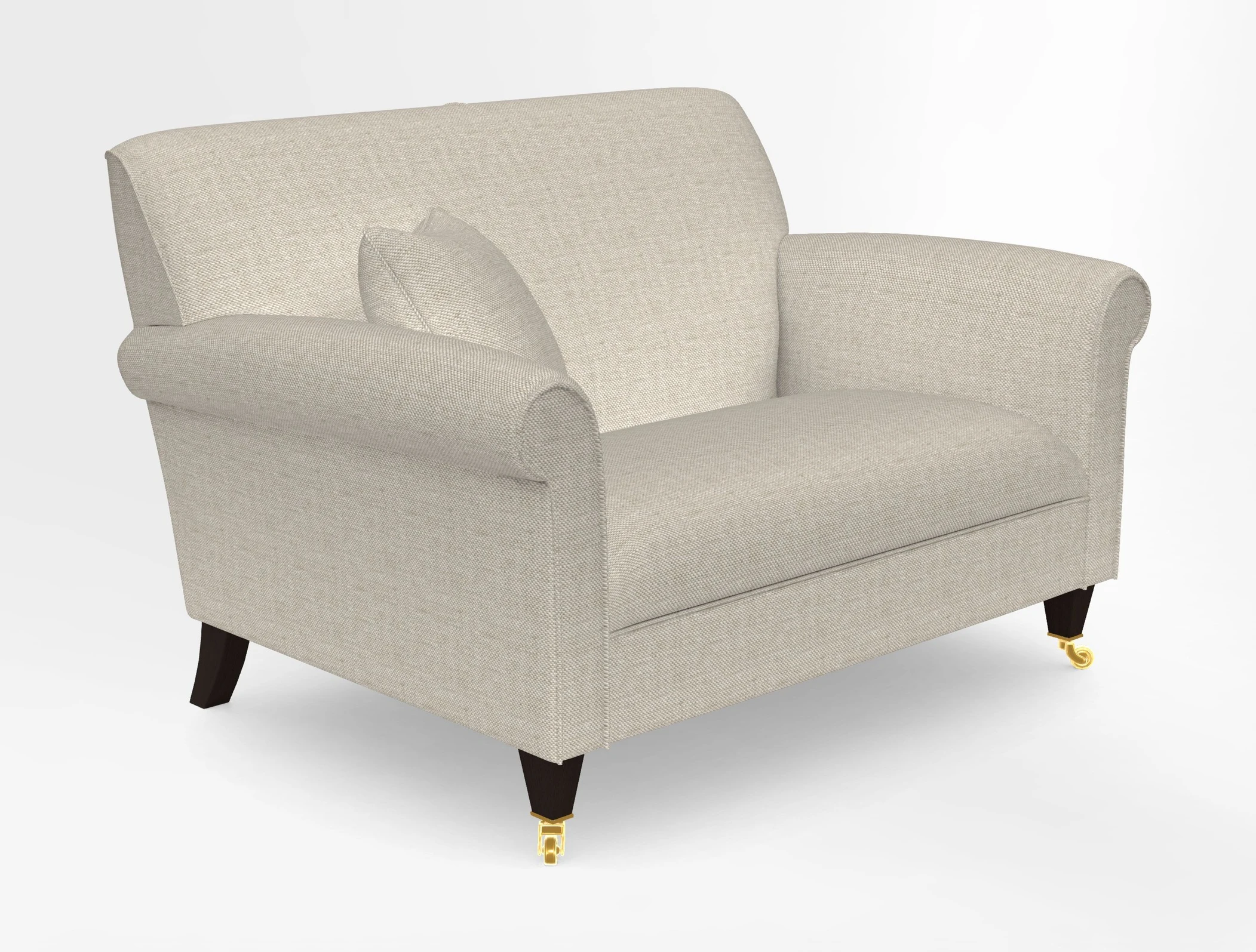 Petworth Snuggler in Two Tone Plain Biscuit