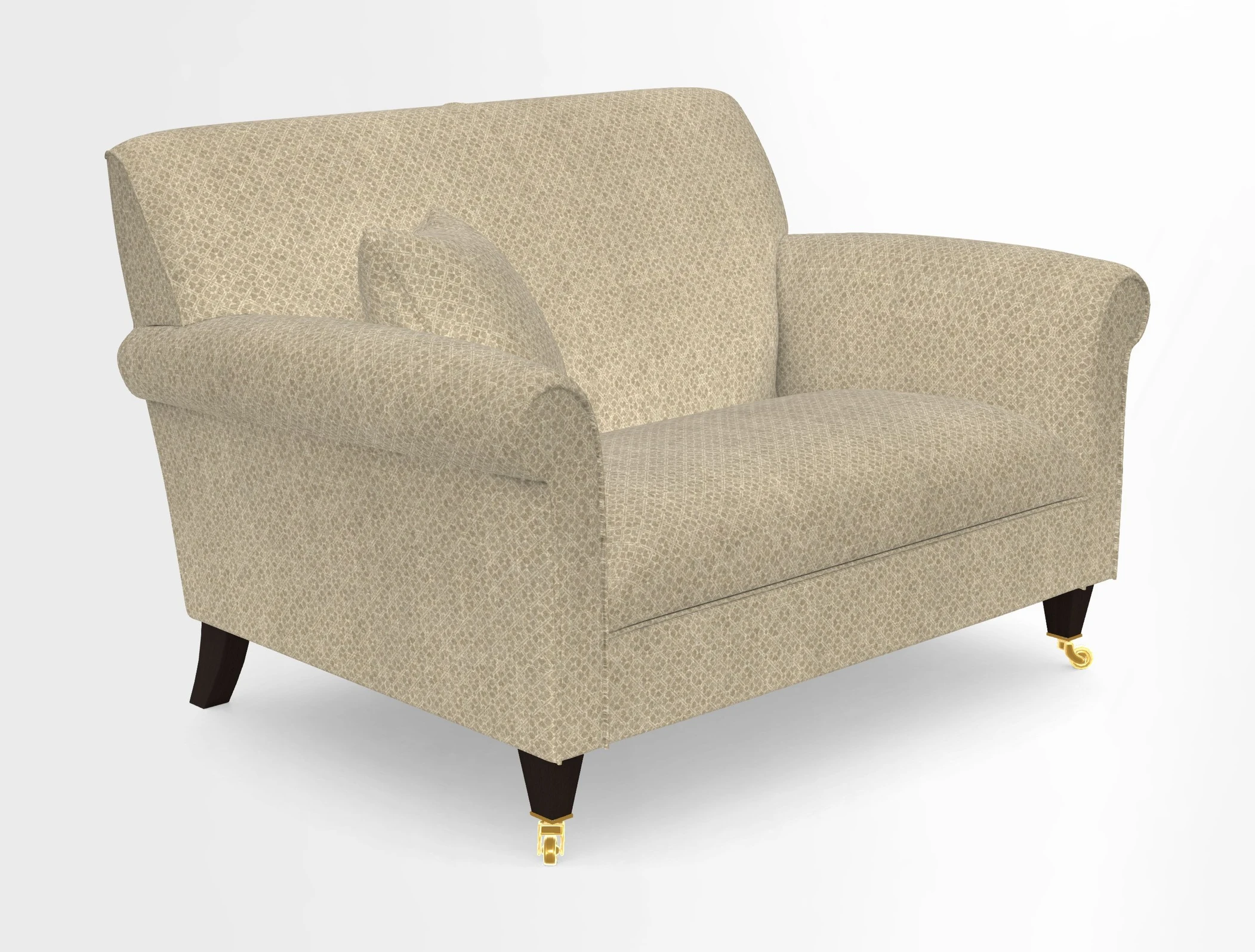 Petworth Snuggler in Two Tone Plain Biscuit