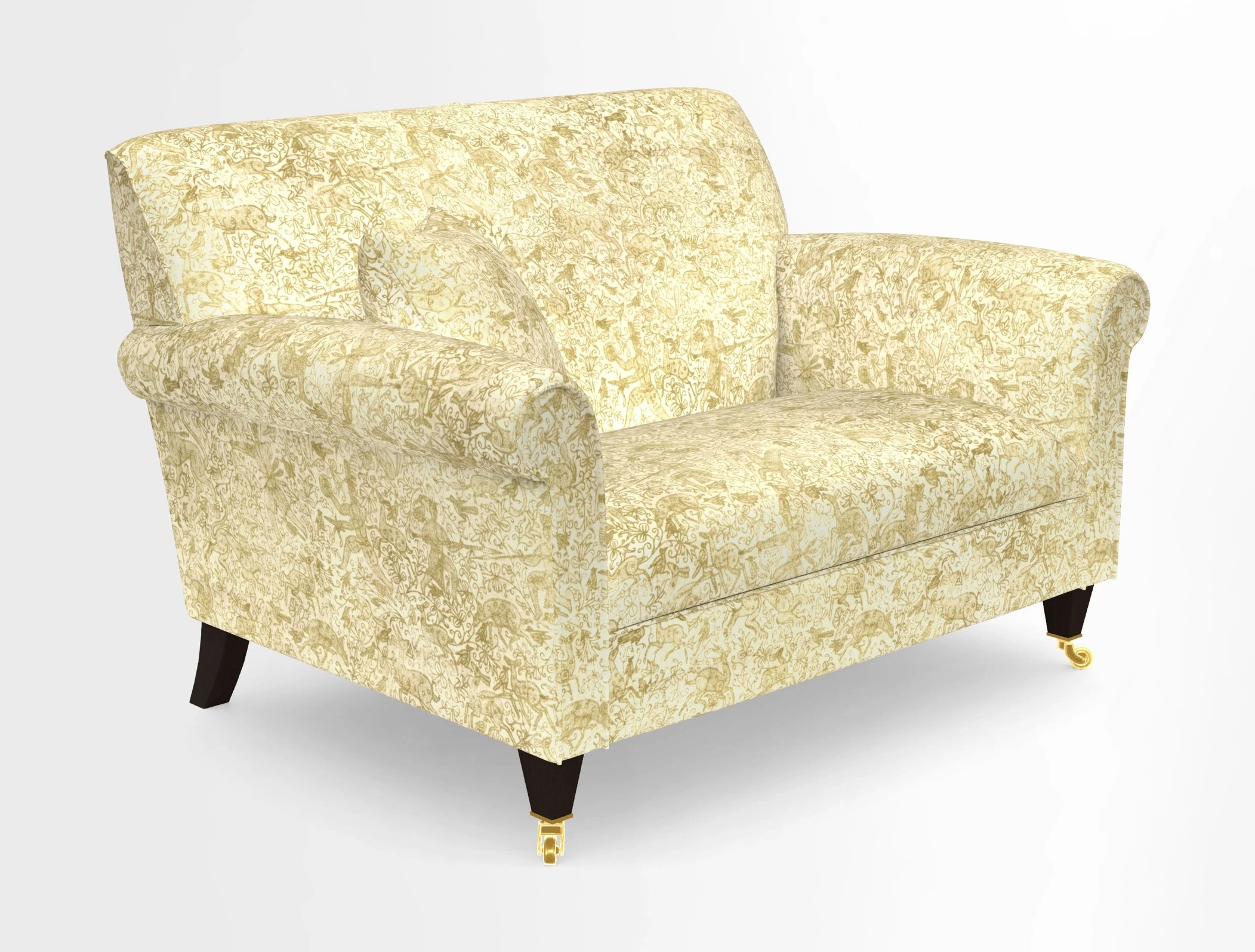 Petworth Snuggler in Two Tone Plain Biscuit