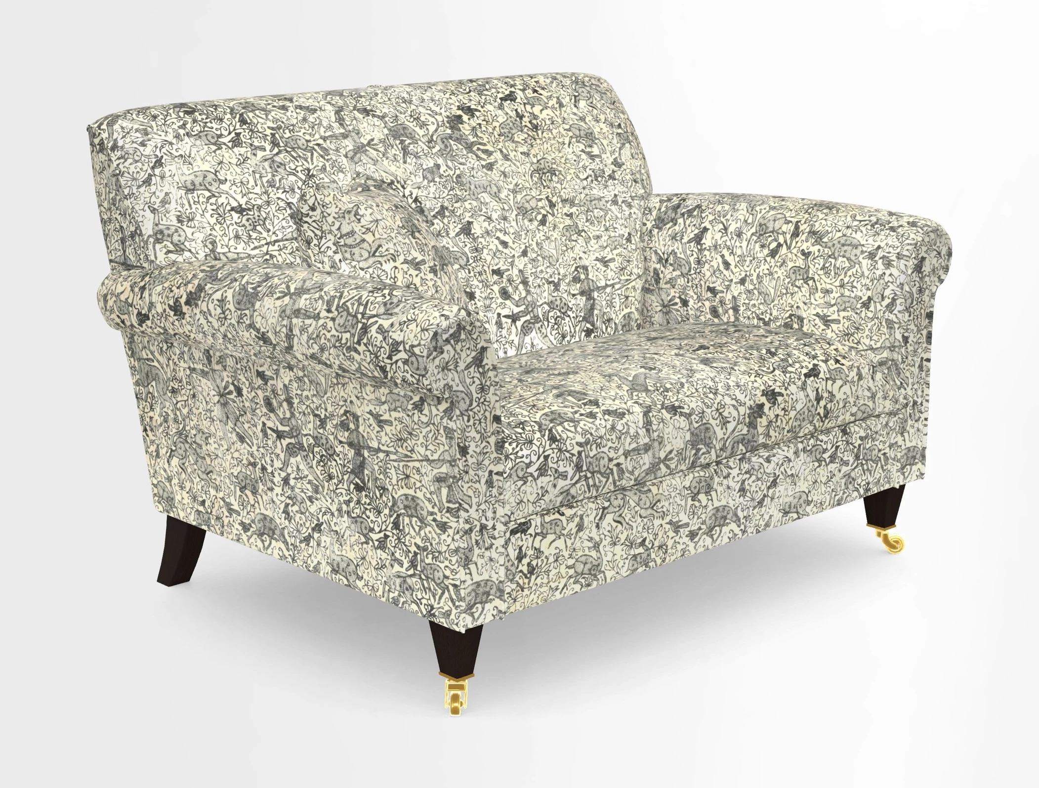 Petworth Snuggler in Two Tone Plain Biscuit