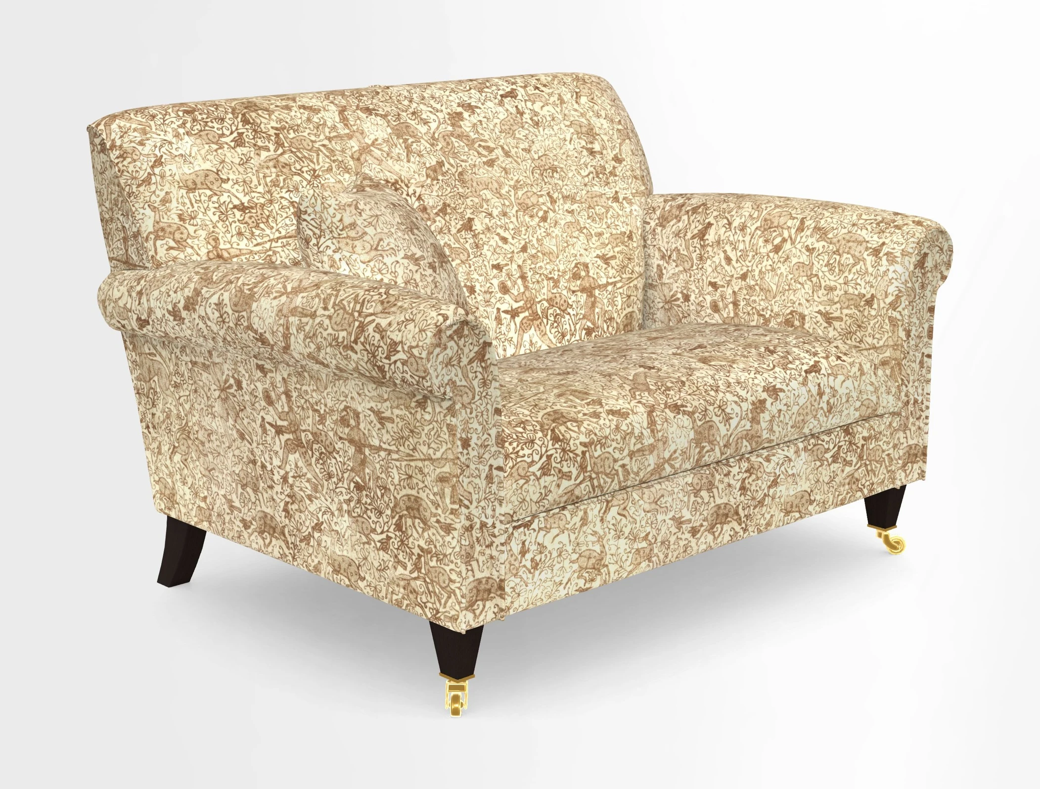 Petworth Snuggler in Two Tone Plain Biscuit