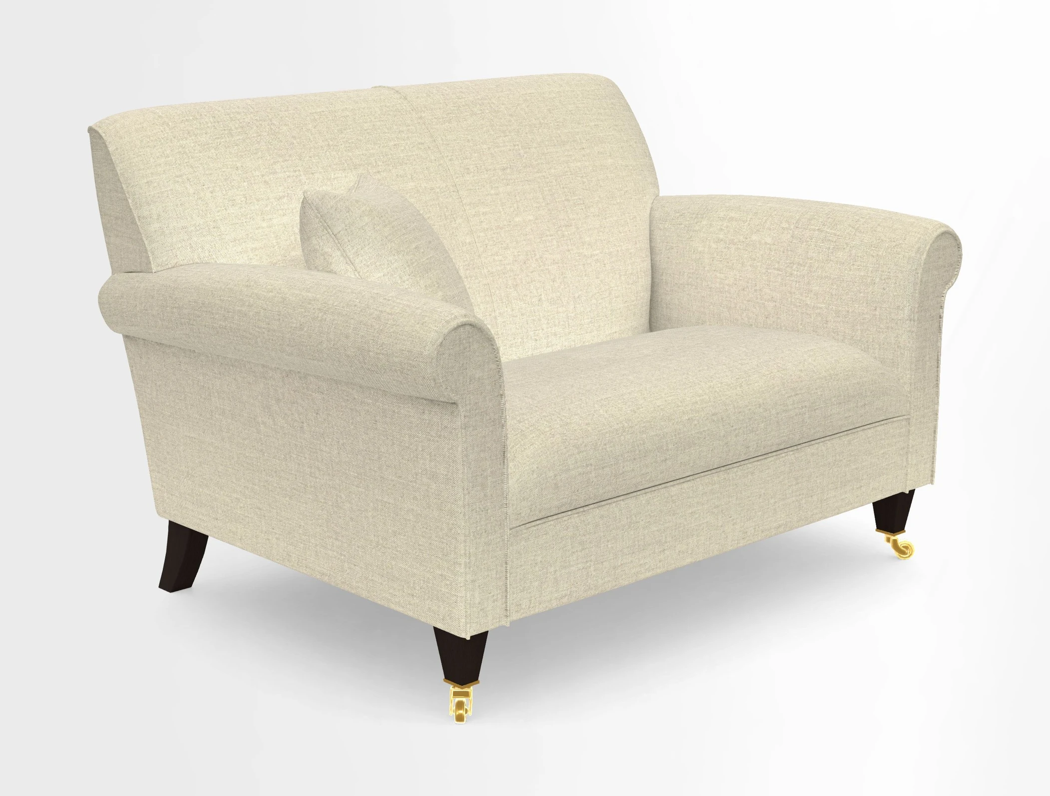 Petworth Snuggler in Two Tone Plain Biscuit