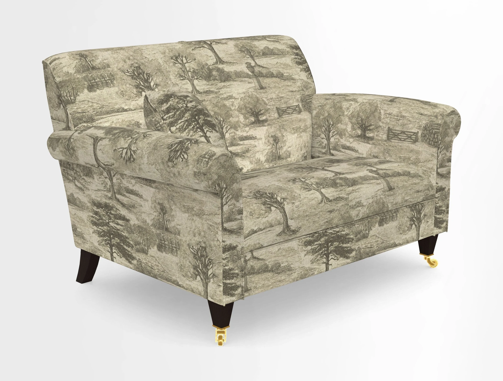 Petworth Snuggler in Two Tone Plain Biscuit
