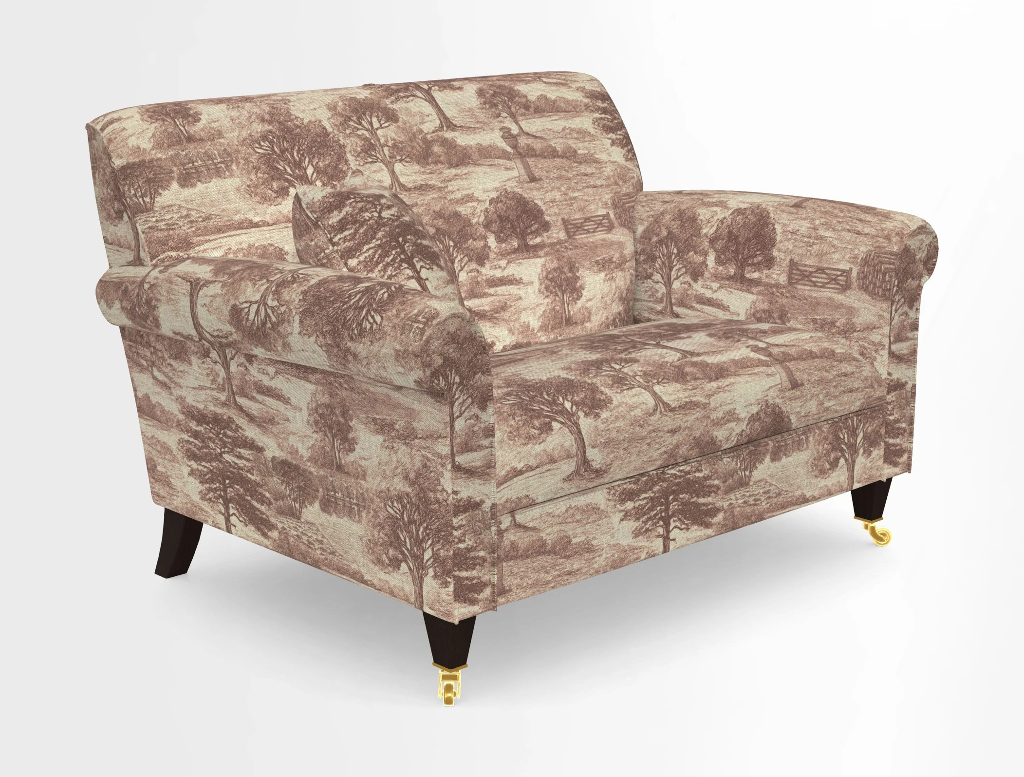 Petworth Snuggler in Two Tone Plain Biscuit