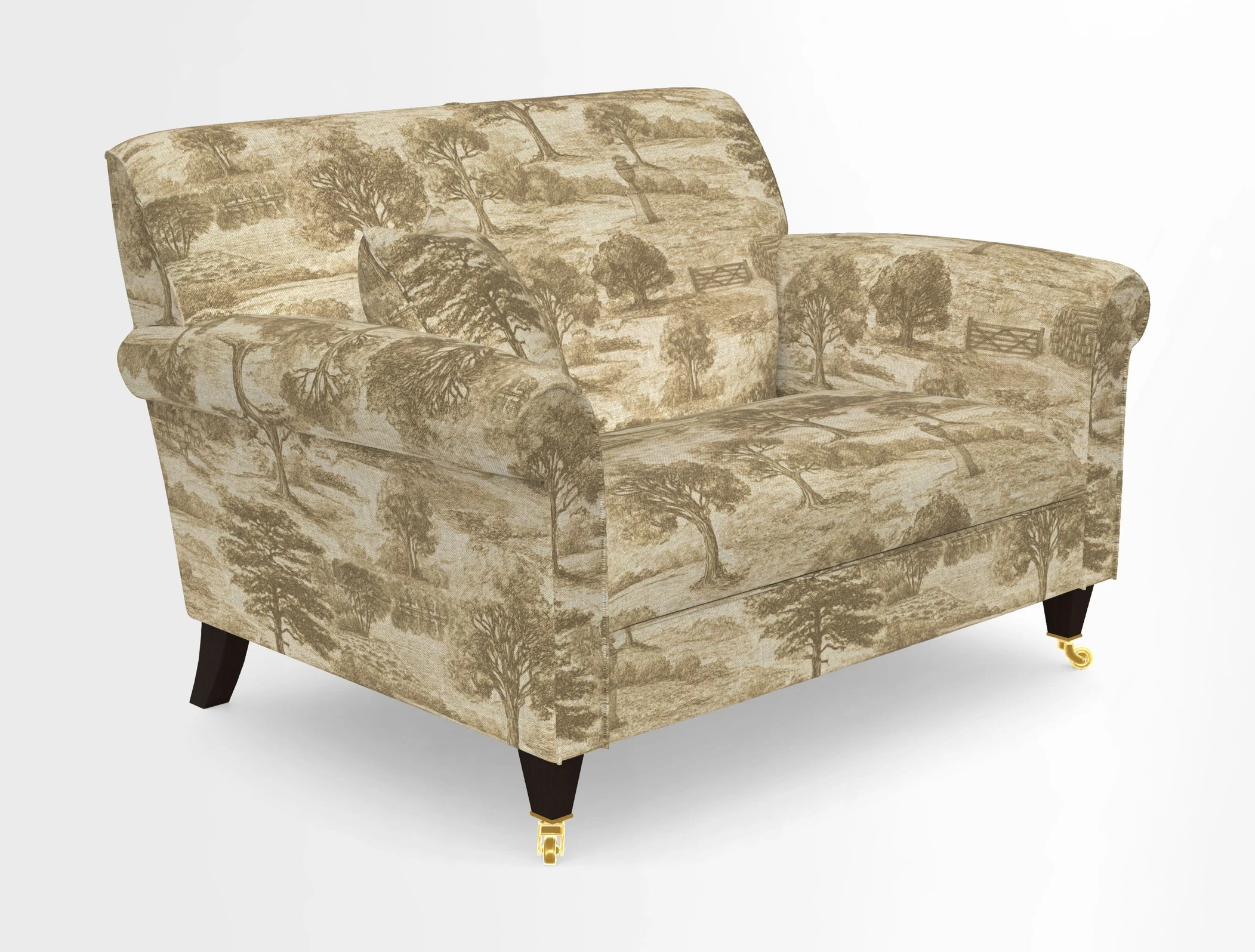Petworth Snuggler in Two Tone Plain Biscuit