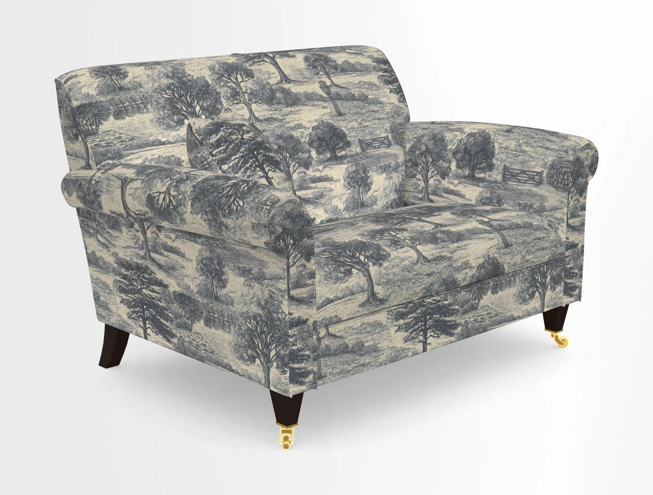 Petworth Snuggler in Two Tone Plain Biscuit