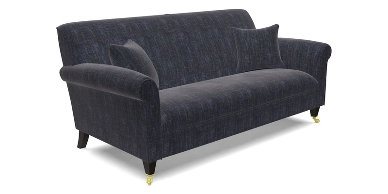 Petworth 3 Seater Sofa in Mulberry Flying Ducks