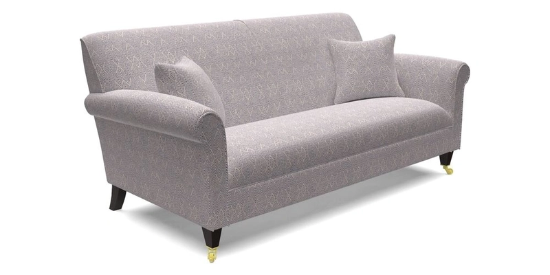 Petworth 3 Seater Sofa in Mulberry Flying Ducks