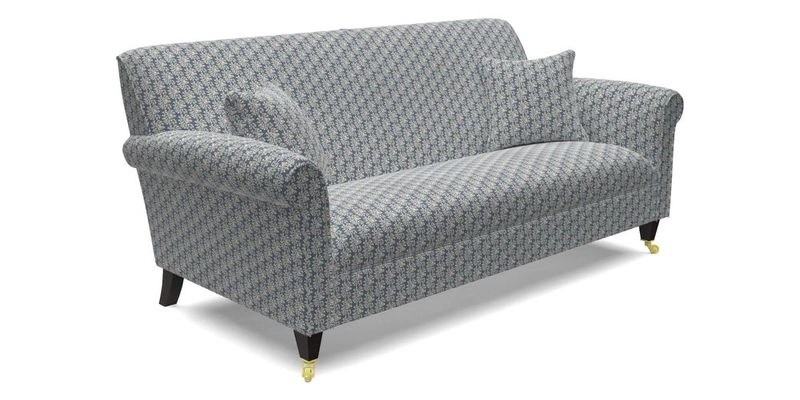 Petworth 3 Seater Sofa in Mulberry Flying Ducks