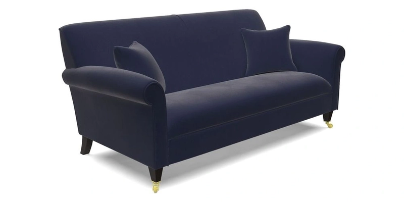 Petworth 3 Seater Sofa in Mulberry Flying Ducks