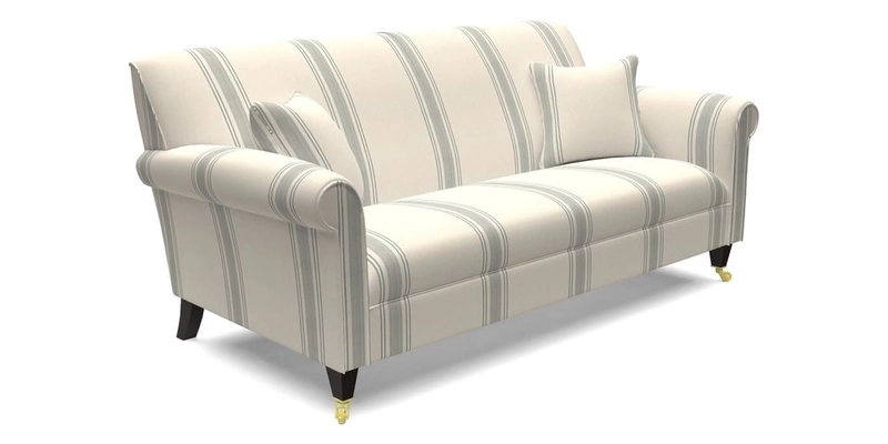 Petworth 3 Seater Sofa in Mulberry Flying Ducks