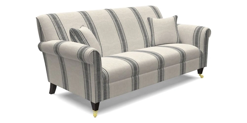 Petworth 3 Seater Sofa in Mulberry Flying Ducks