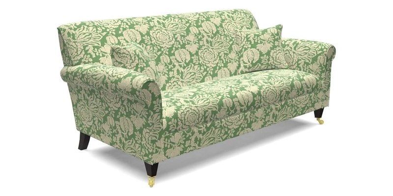 Petworth 3 Seater Sofa in Mulberry Flying Ducks