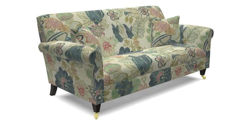 Petworth 3 Seater Sofa in Mulberry Flying Ducks