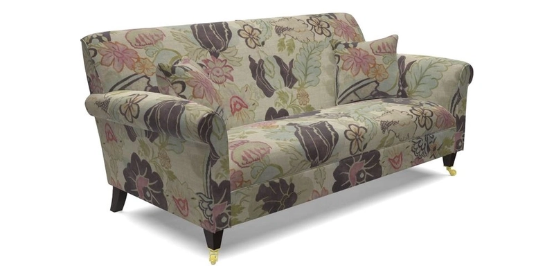 Petworth 3 Seater Sofa in Mulberry Flying Ducks