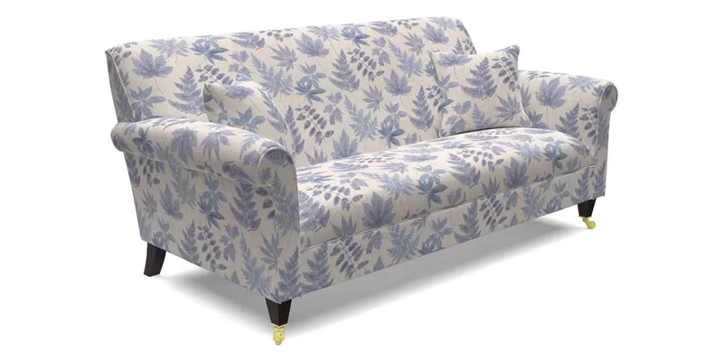 Petworth 3 Seater Sofa in Mulberry Flying Ducks