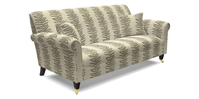 Petworth 3 Seater Sofa in Mulberry Flying Ducks