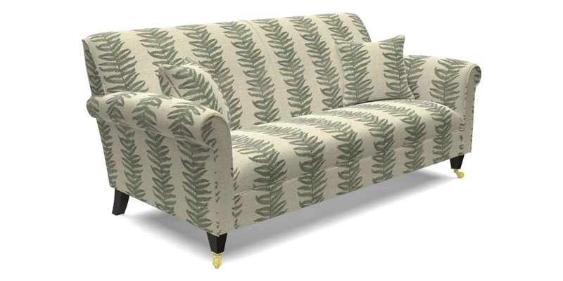 Petworth 3 Seater Sofa in Mulberry Flying Ducks