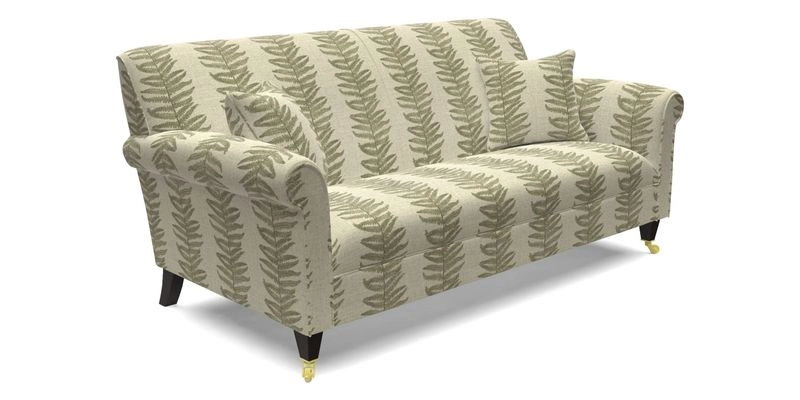 Petworth 3 Seater Sofa in Mulberry Flying Ducks