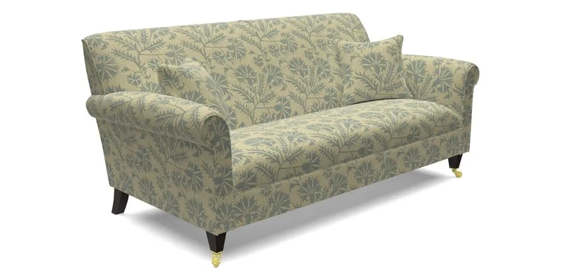 Petworth 3 Seater Sofa in Mulberry Flying Ducks