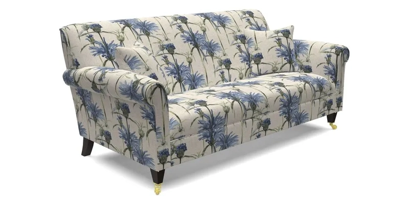 Petworth 3 Seater Sofa in Mulberry Flying Ducks