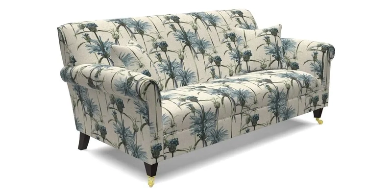 Petworth 3 Seater Sofa in Mulberry Flying Ducks