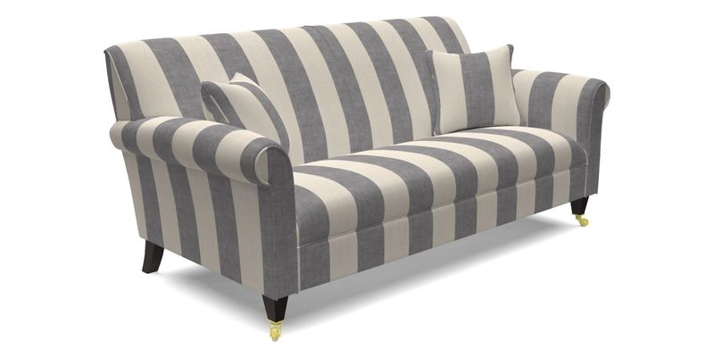 Petworth 3 Seater Sofa in Mulberry Flying Ducks