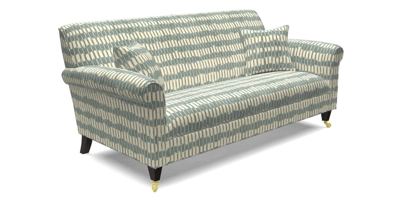 Petworth 3 Seater Sofa in Mulberry Flying Ducks