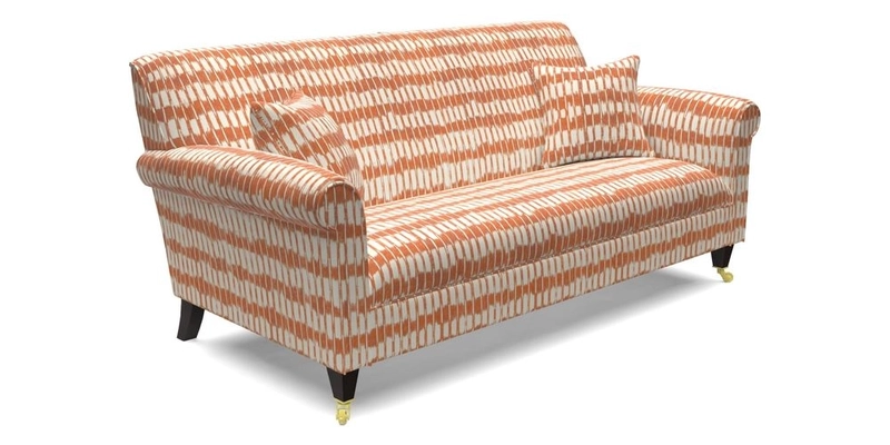 Petworth 3 Seater Sofa in Mulberry Flying Ducks